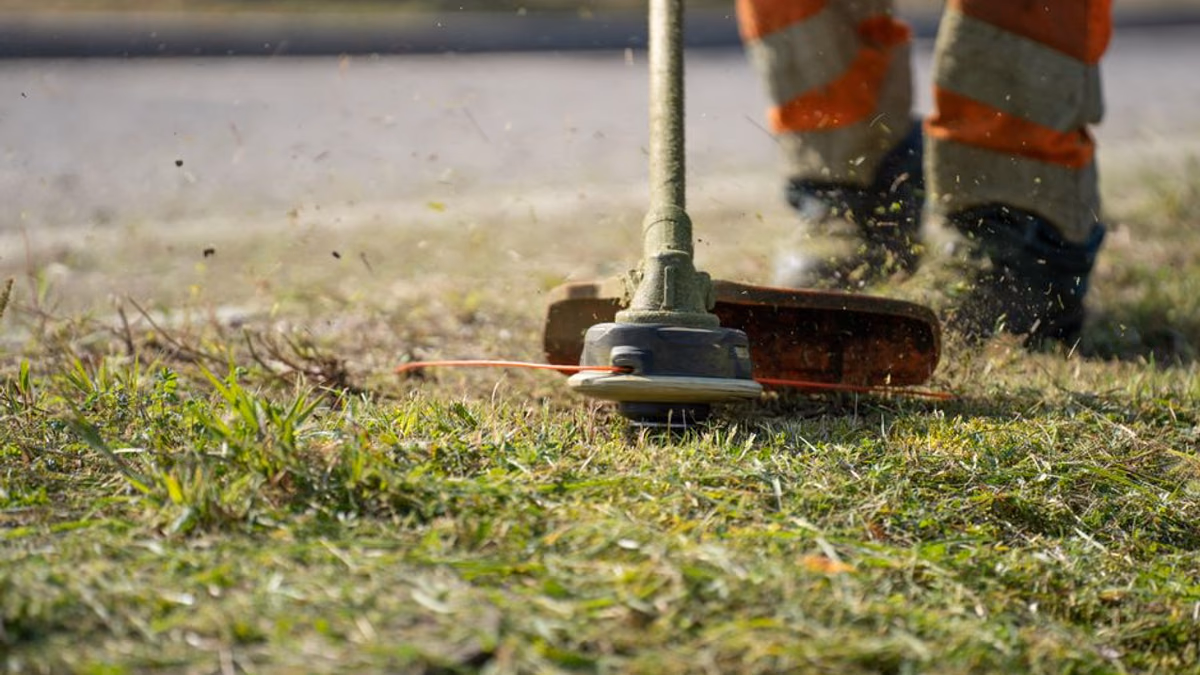 Professional petrol brushcutter at work — Stihl FS-series share common 2-MIX fuel faults