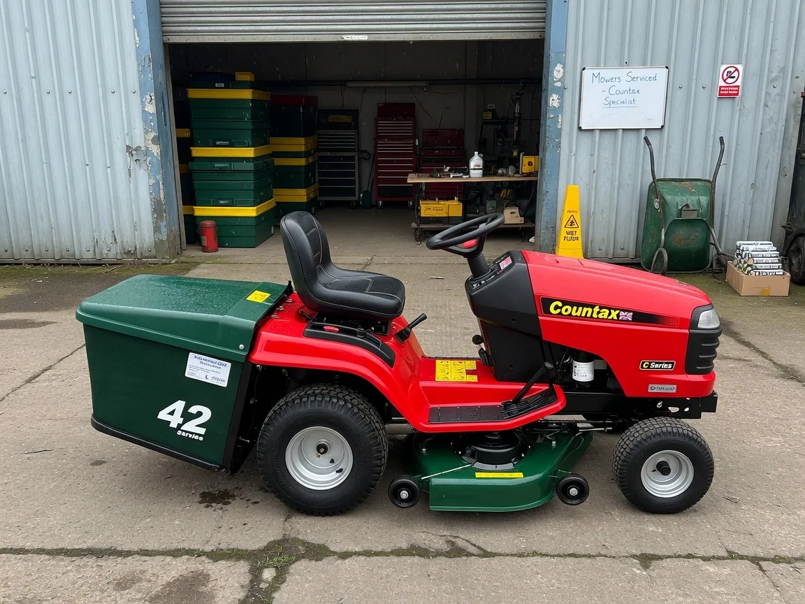 John Deere mower and garden machinery repair in Stockport